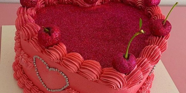 Clase de 'Vintage Glitter Cake' con Fleibor