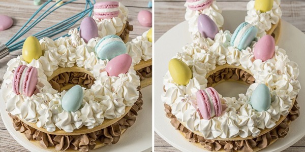 Cookie Cake de Conejo con cremas Rich's
