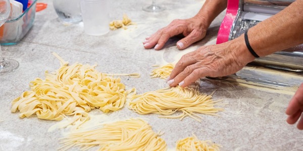 Clase de pastas caseras con Roberto Ottini