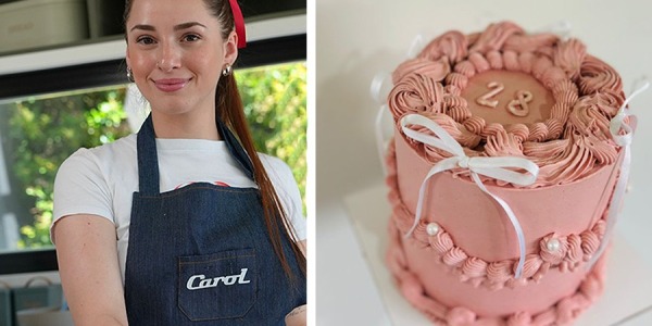 Clase de 'vintage cakes' con buttercream con Ceci Leiss y Fleibor