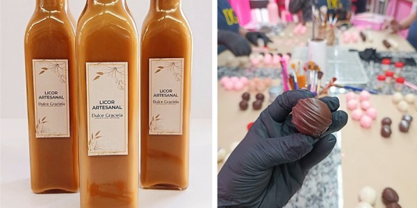 Masterclass de licores artesanales y trufas de vino rosado con Eliana Vera
