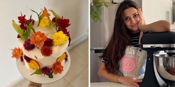 Workshop de Torta decorada con buttercream, flores y frutas deshidratadas