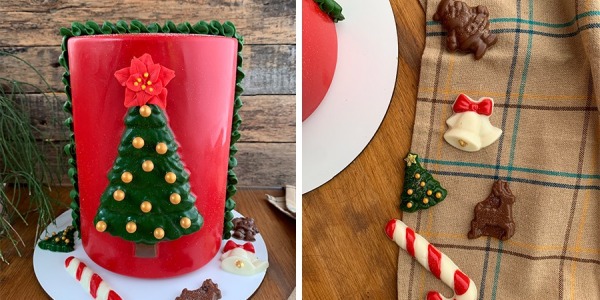 Clase de Cake sorpresa y dulces navideños de chocolate con Mapricoa