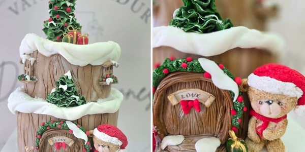 Villa Mercedes: Clase de torta navideña con Pastas Decor