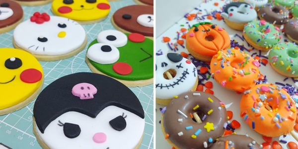 Workshop de decoración de cookies y donitas para chicos con Vero Paregiani