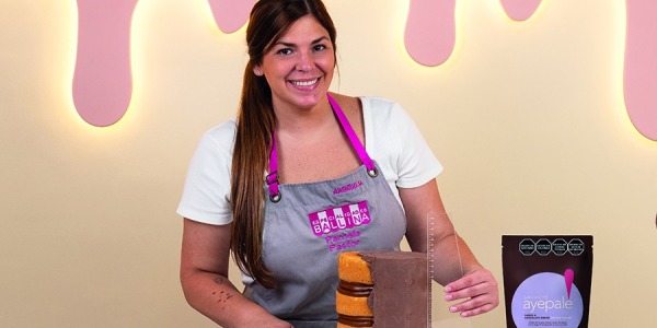 Clase de Torta Snoopy con Pamela Pastor, Ballina y Ayepalé