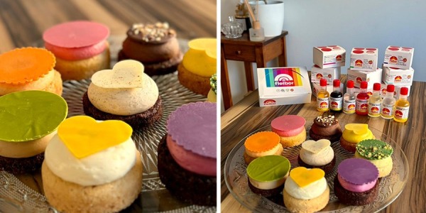 Clase de Mini Cakes: Pastelería de Vitrina Premium con Fleibor